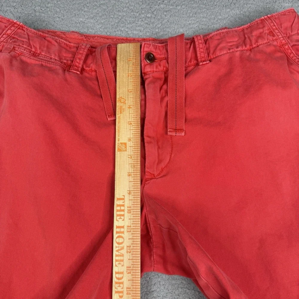 Polo Ralph Lauren Shorts Mens 40 Red Heavyweight Chino Pony Logo Preppy Casual